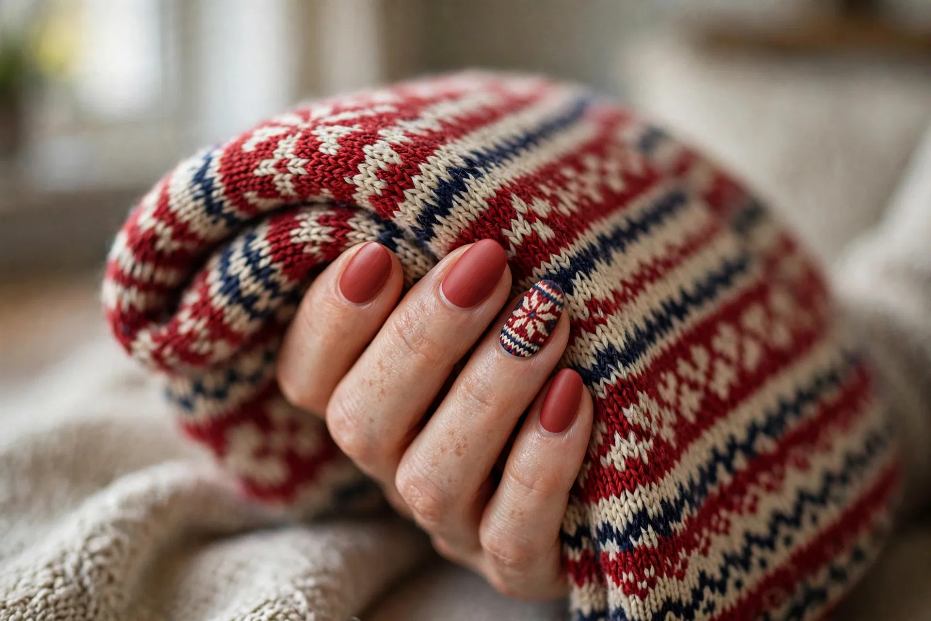 Fair Isle Pattern Accents
