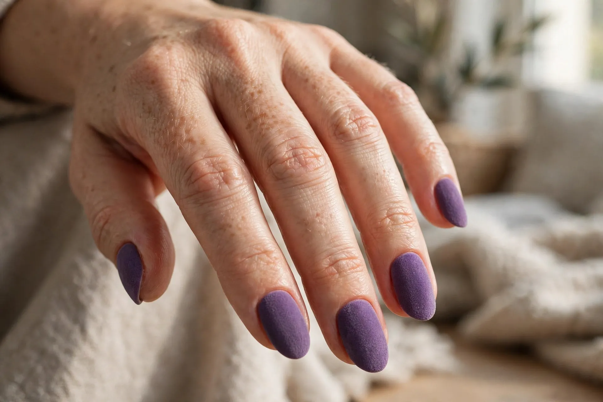 Matte Purple Velour