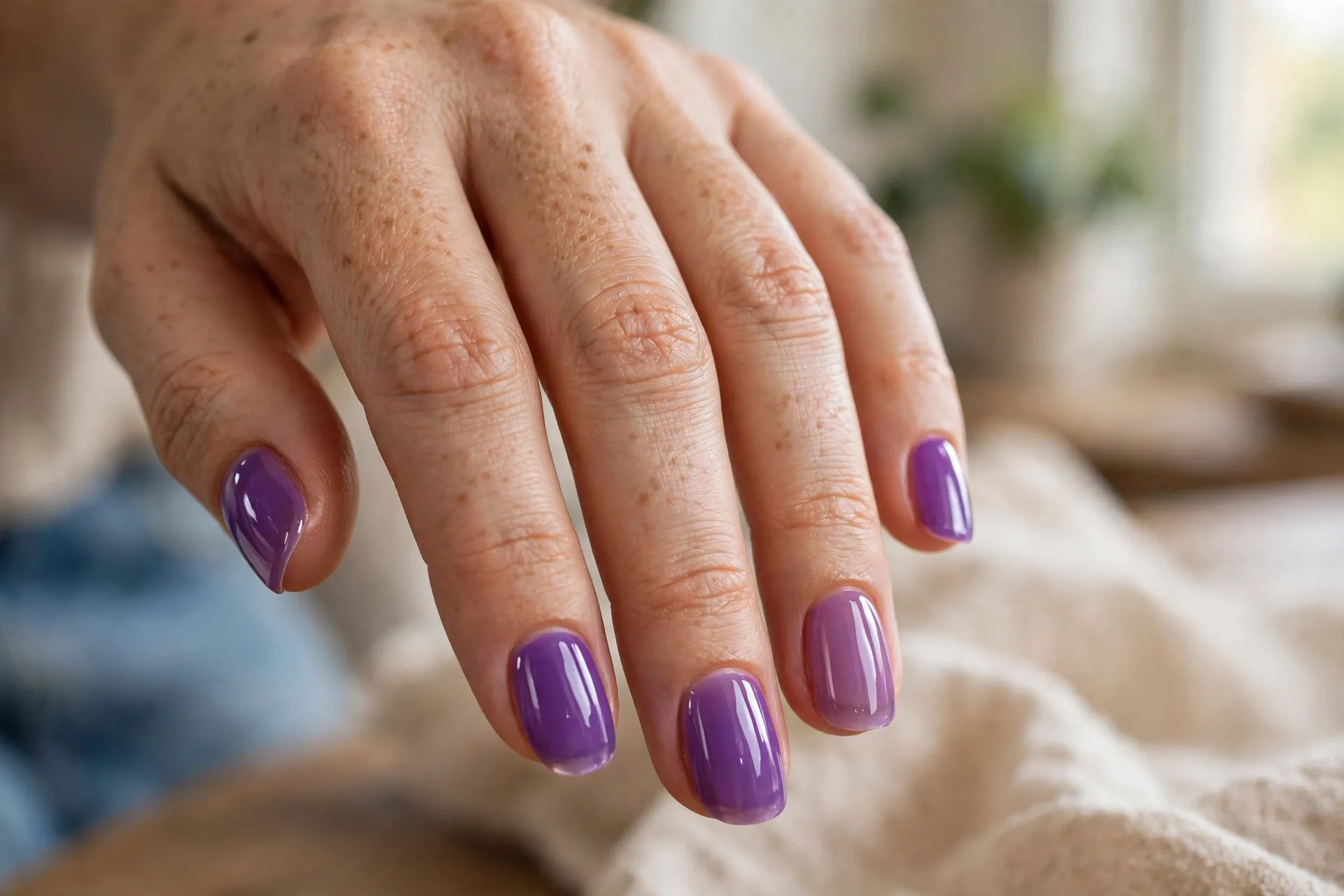 Glossy Jelly Purple