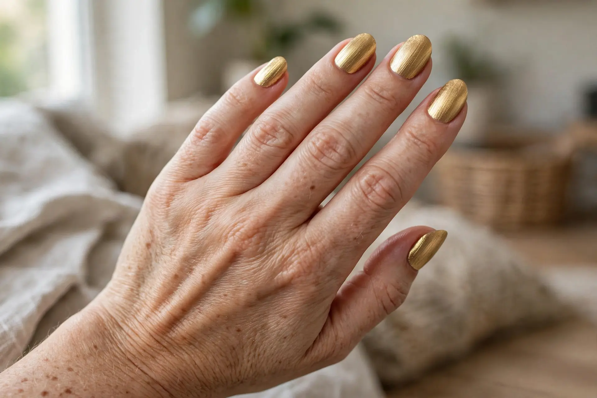 Brushed Gold Texture