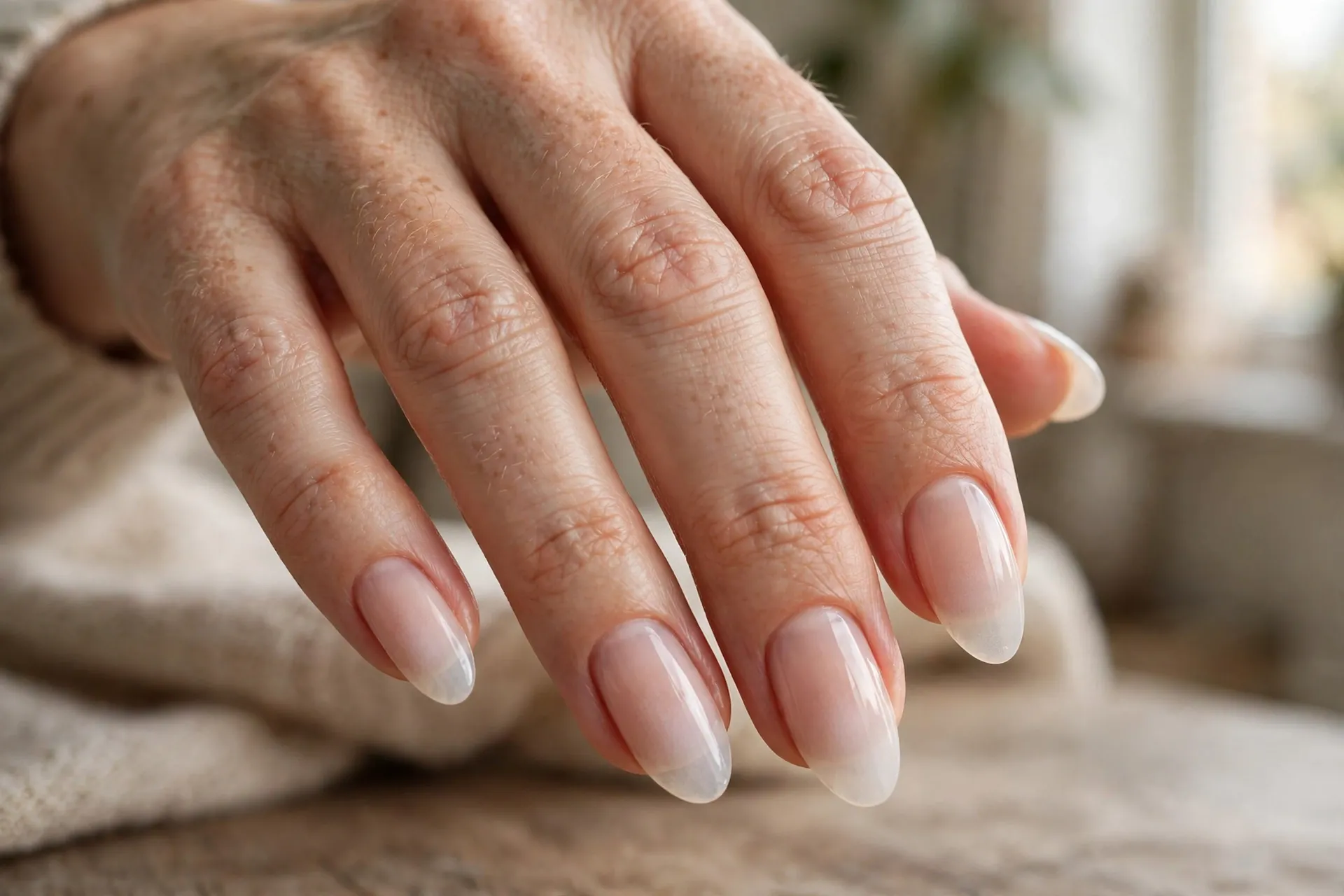 Nude Ombré Veil