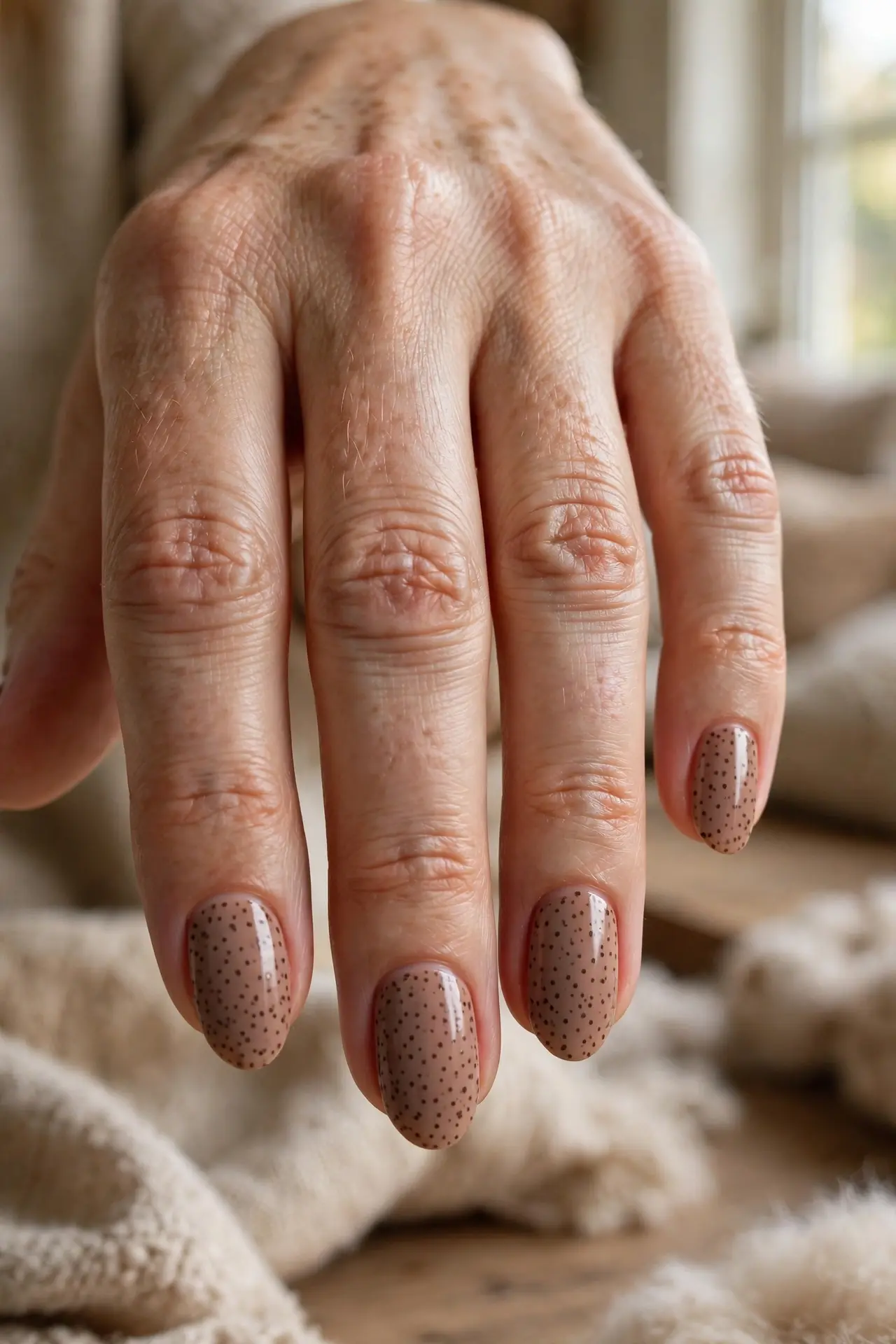 Mocha Micro Dots