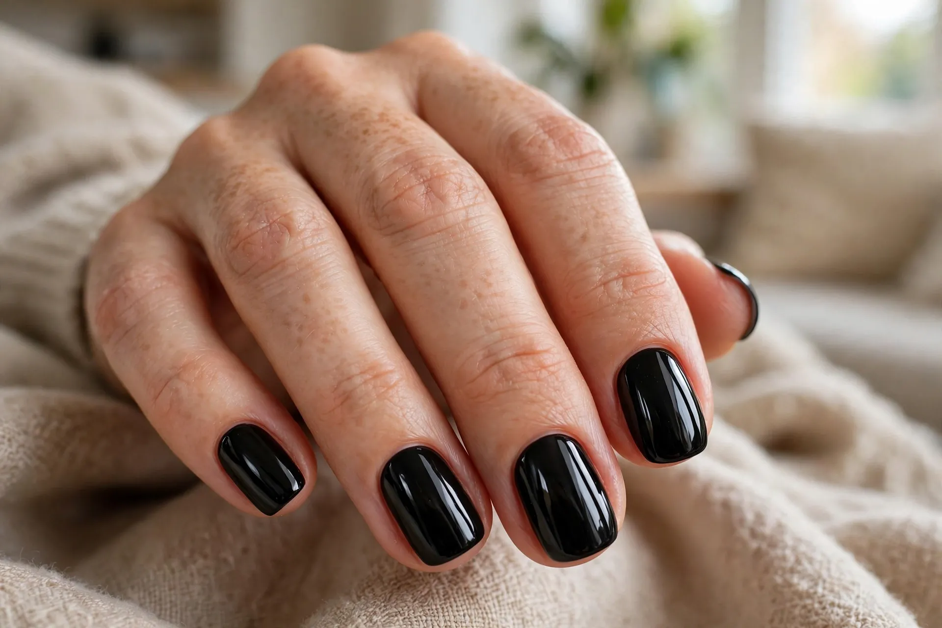 Glossy Patent Black