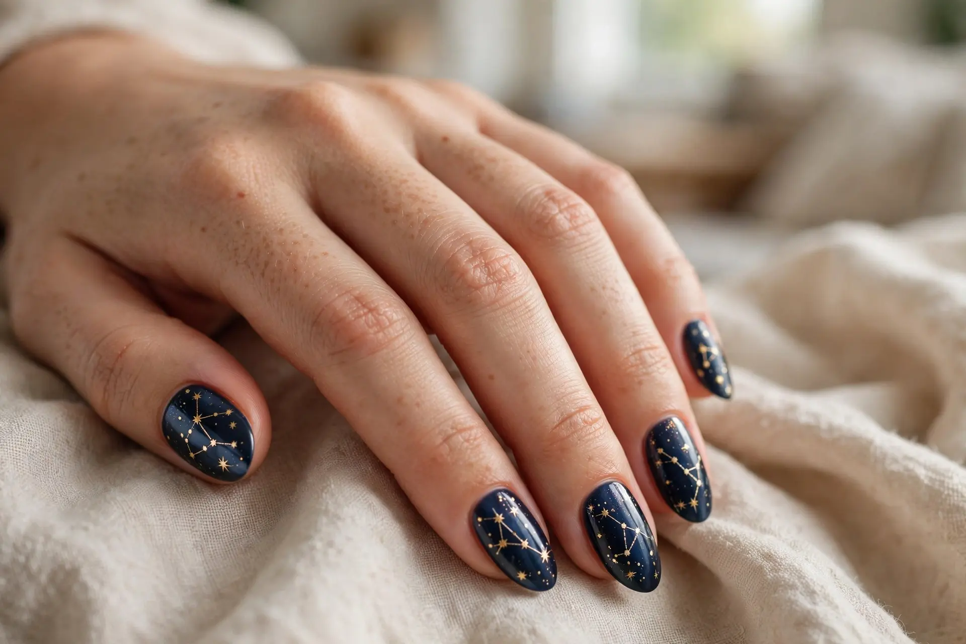 Constellation Nail Art