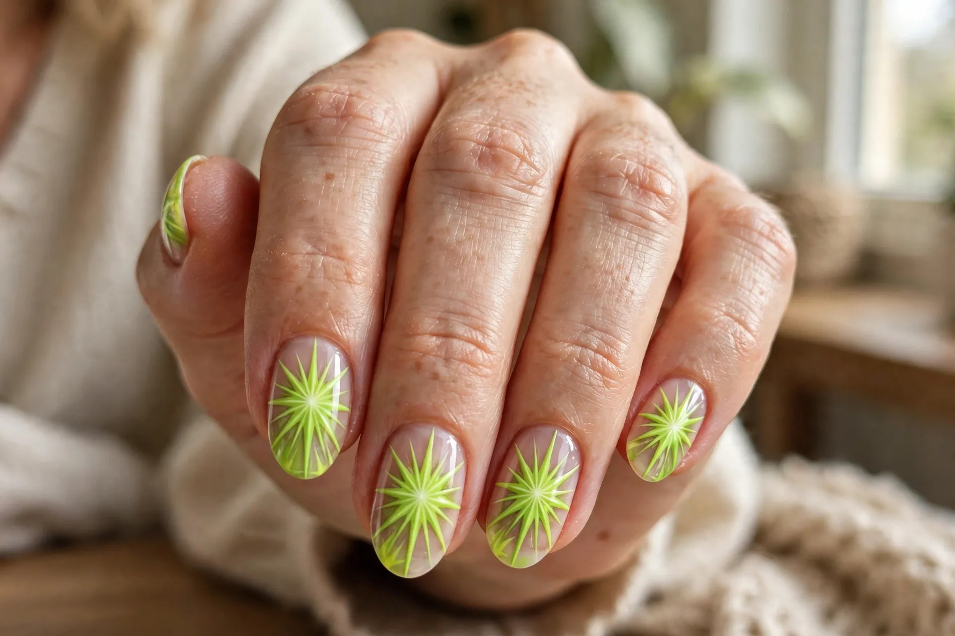 Lime Starbursts
