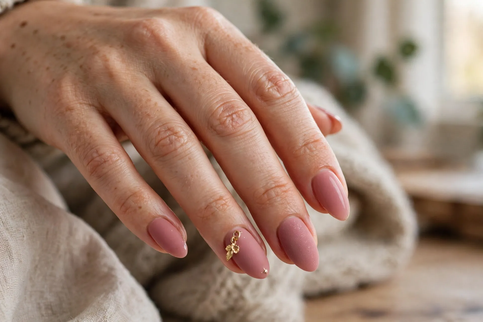 Dusty Rose Charm