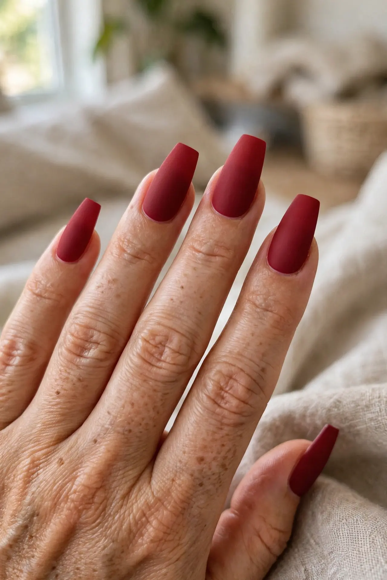 Coffin Matte Red
