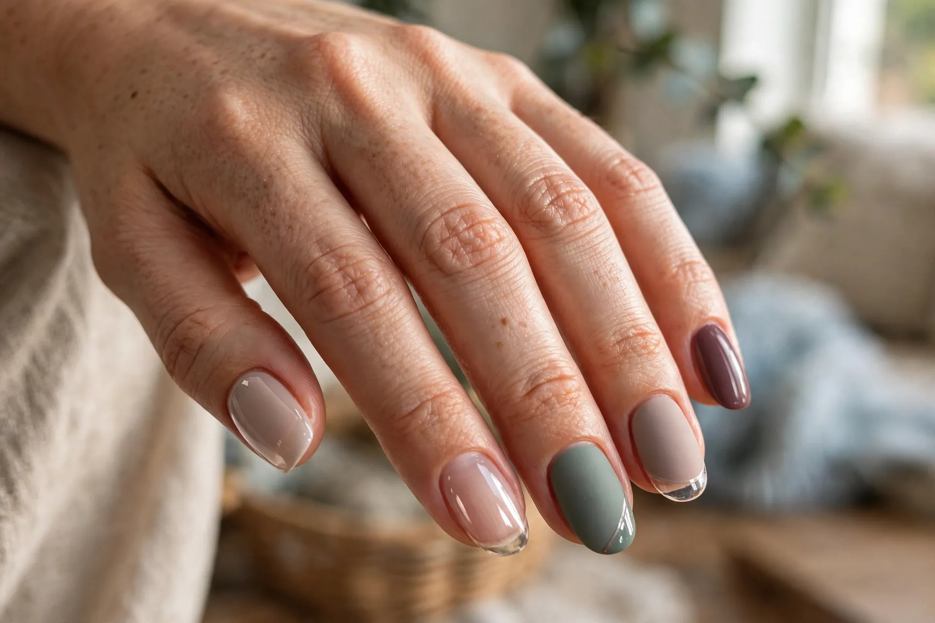 Matte and Glossy Mix