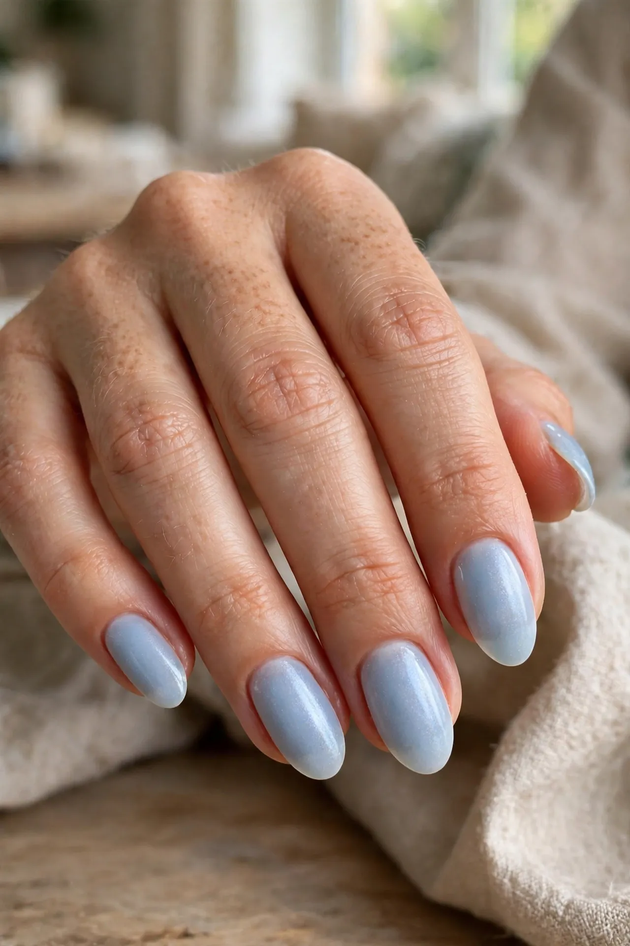Milky Blue Frost