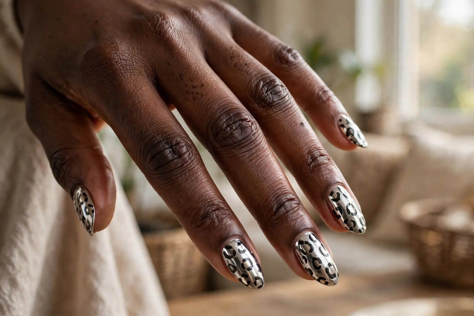 Chrome Animal Print